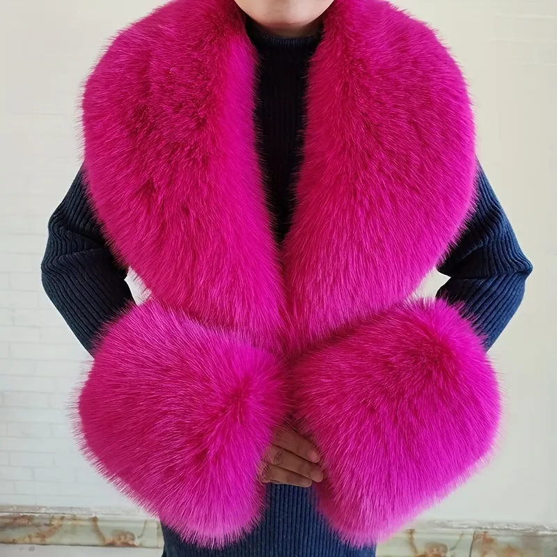 3-Piece Faux Fur Elegance