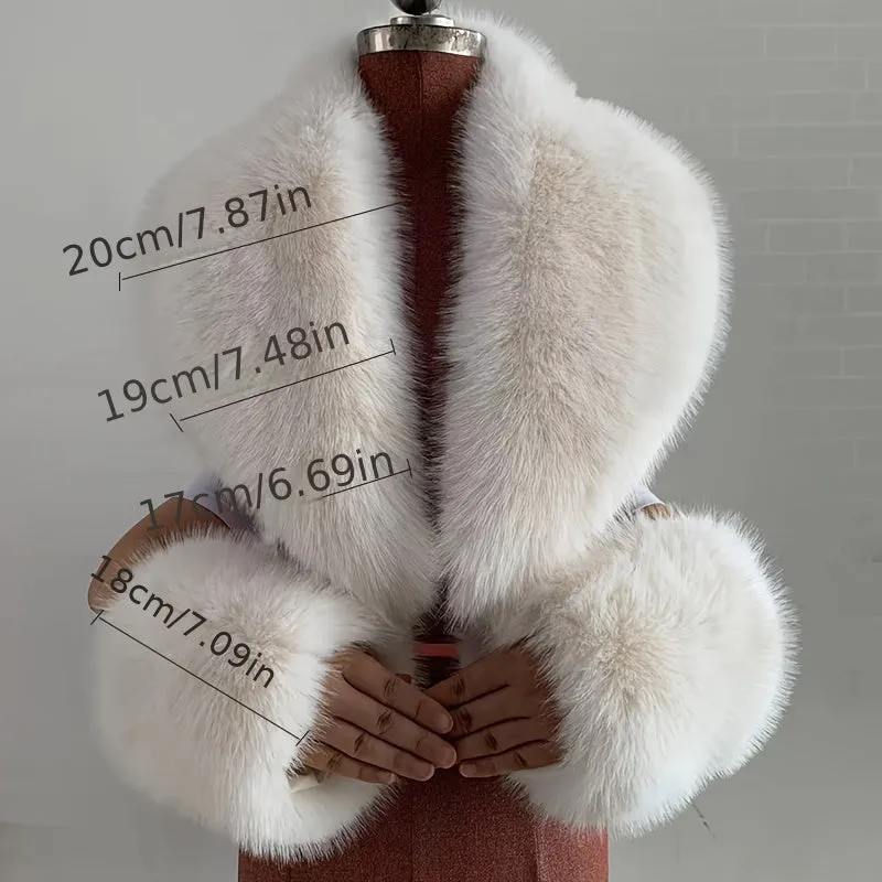 3-Piece Faux Fur Elegance