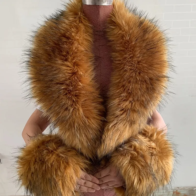 3-Piece Faux Fur Elegance