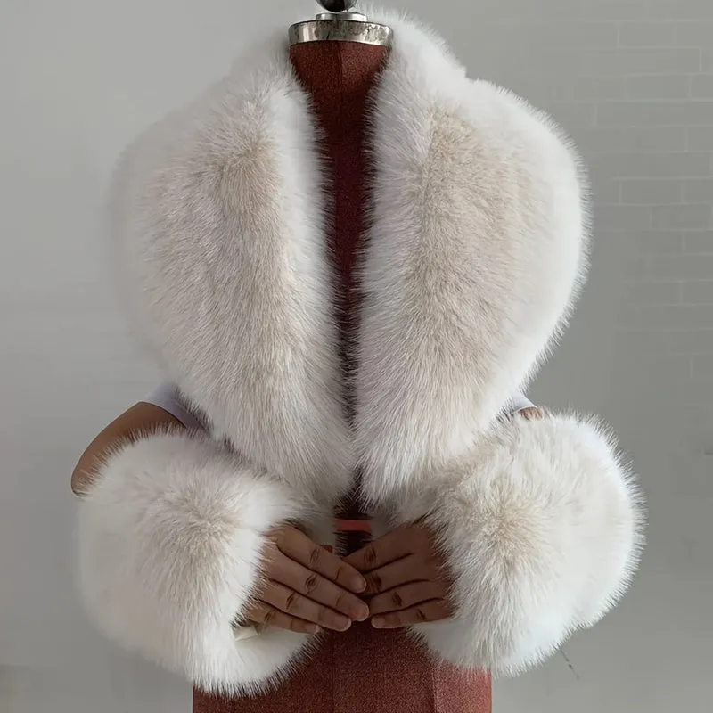 3-Piece Faux Fur Elegance