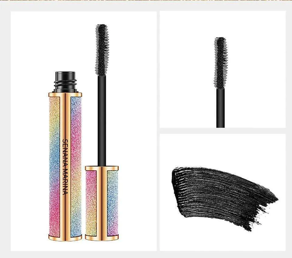 4D Waterproof Silk Fiber Thick Lengthening Mascara