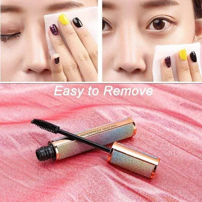 4D Waterproof Silk Fiber Thick Lengthening Mascara