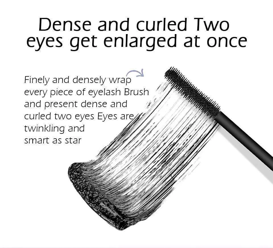 4D Waterproof Silk Fiber Thick Lengthening Mascara