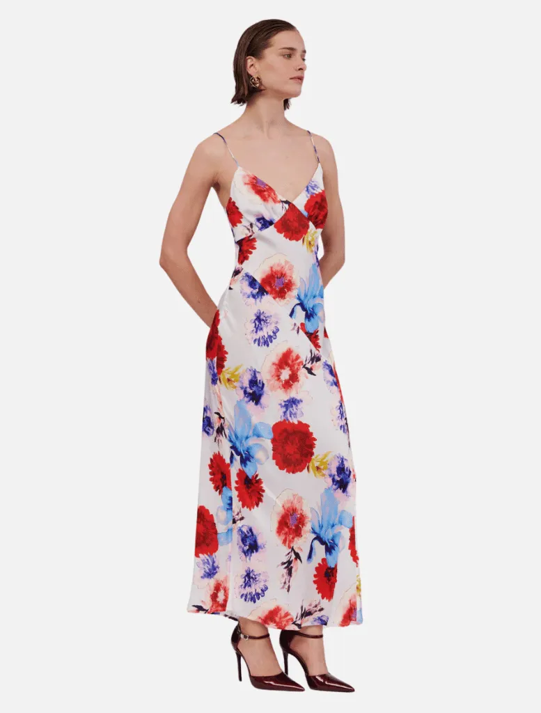 Amie Slip Maxi Dress - Floral Print