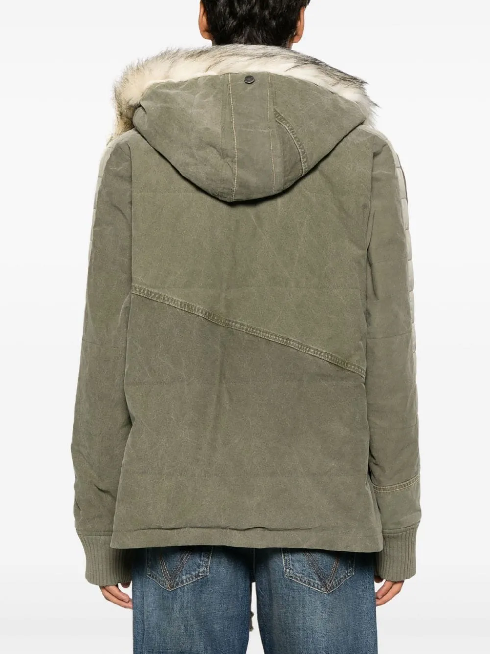Army down jacket