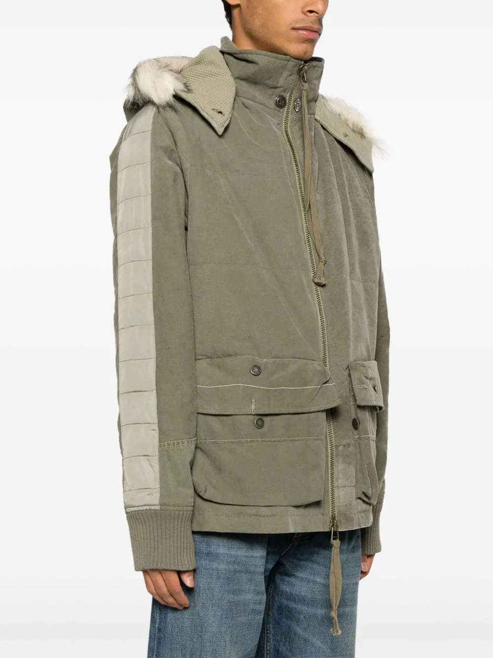 Army down jacket