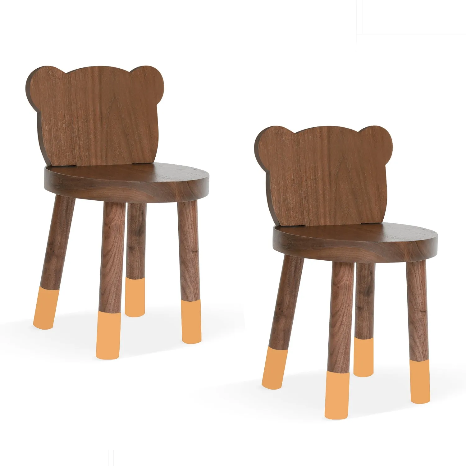 Baba Bear Solid Wood Kids Chair (set of 2)
