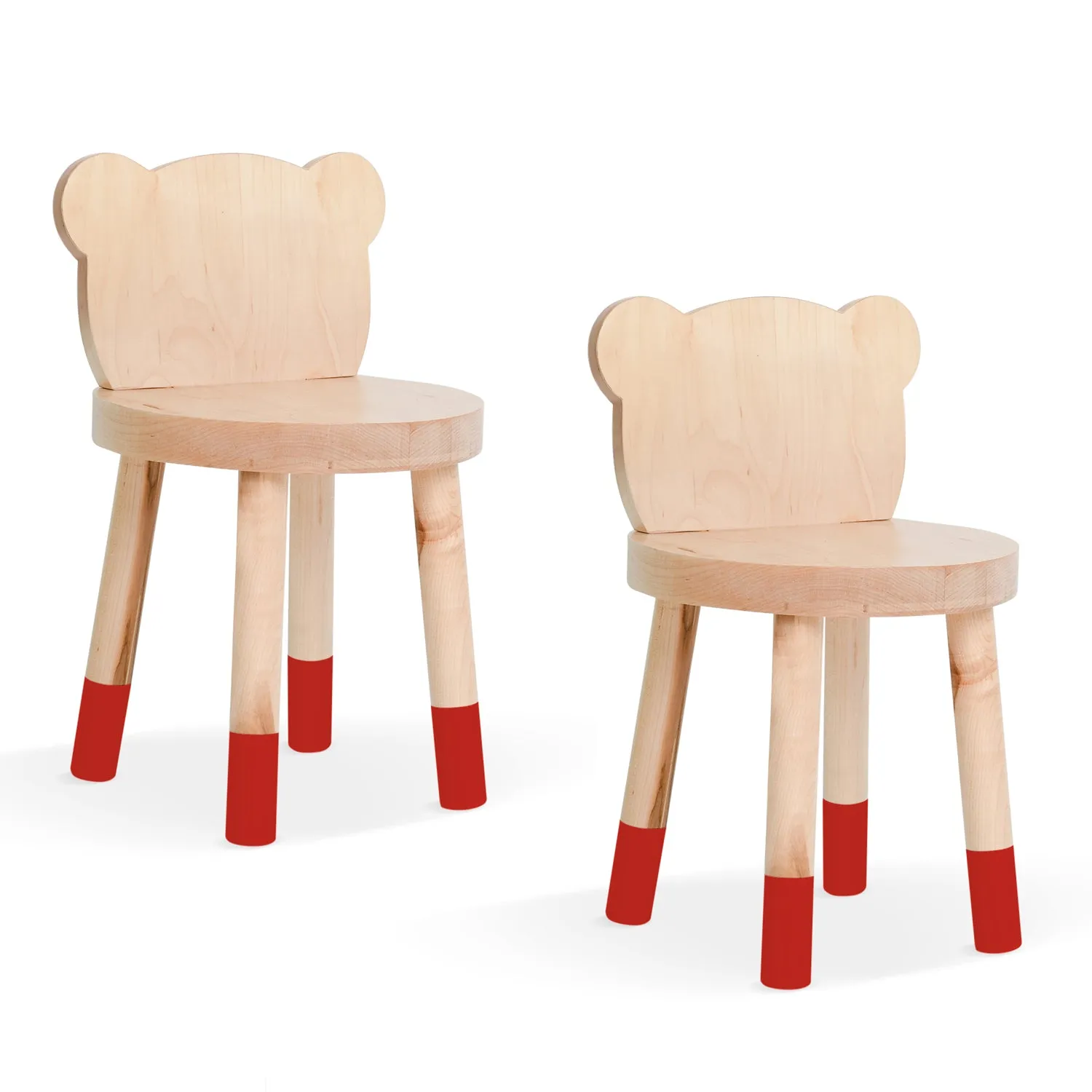 Baba Bear Solid Wood Kids Chair (set of 2)