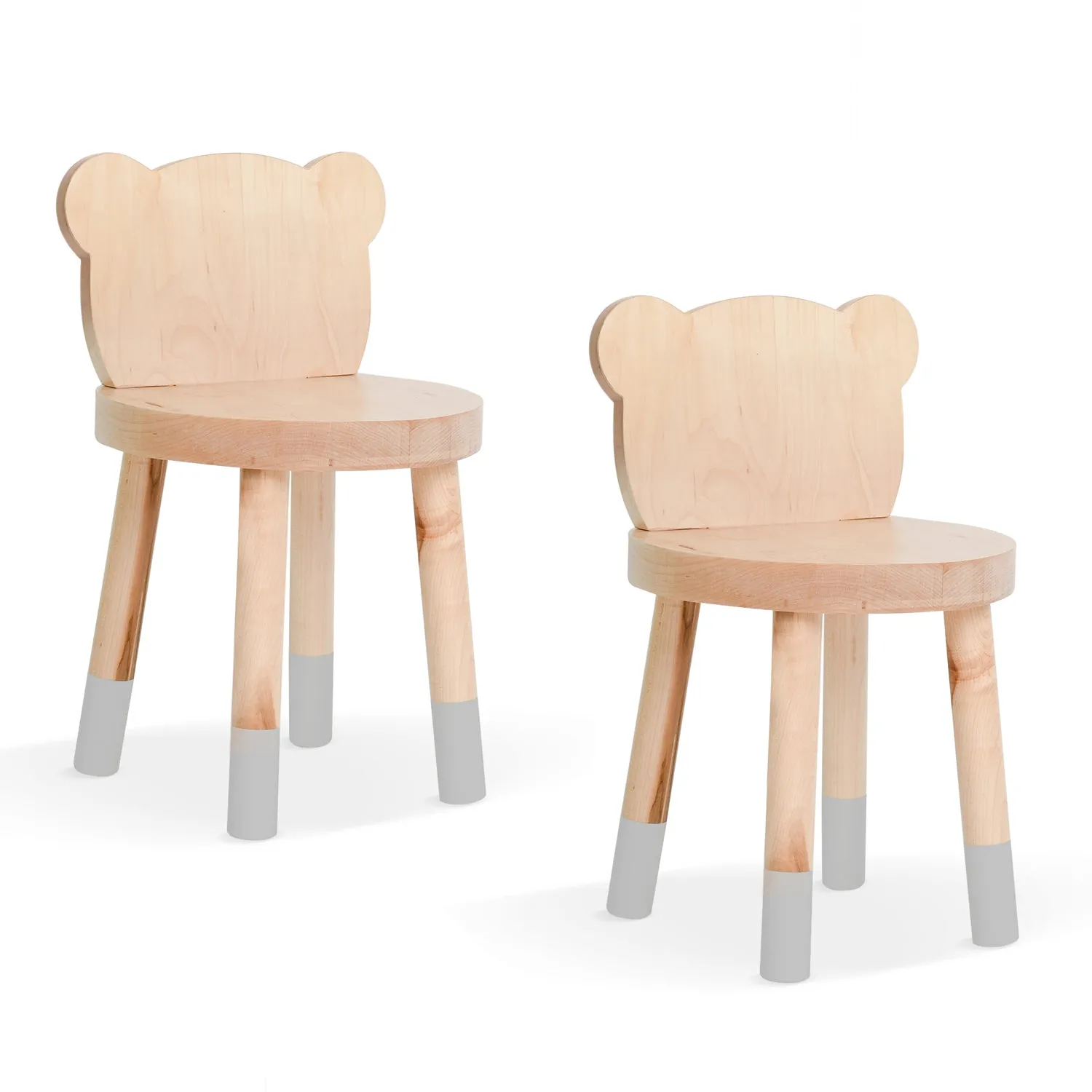 Baba Bear Solid Wood Kids Chair (set of 2)