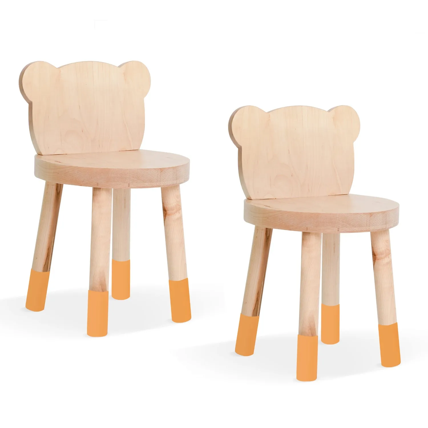 Baba Bear Solid Wood Kids Chair (set of 2)