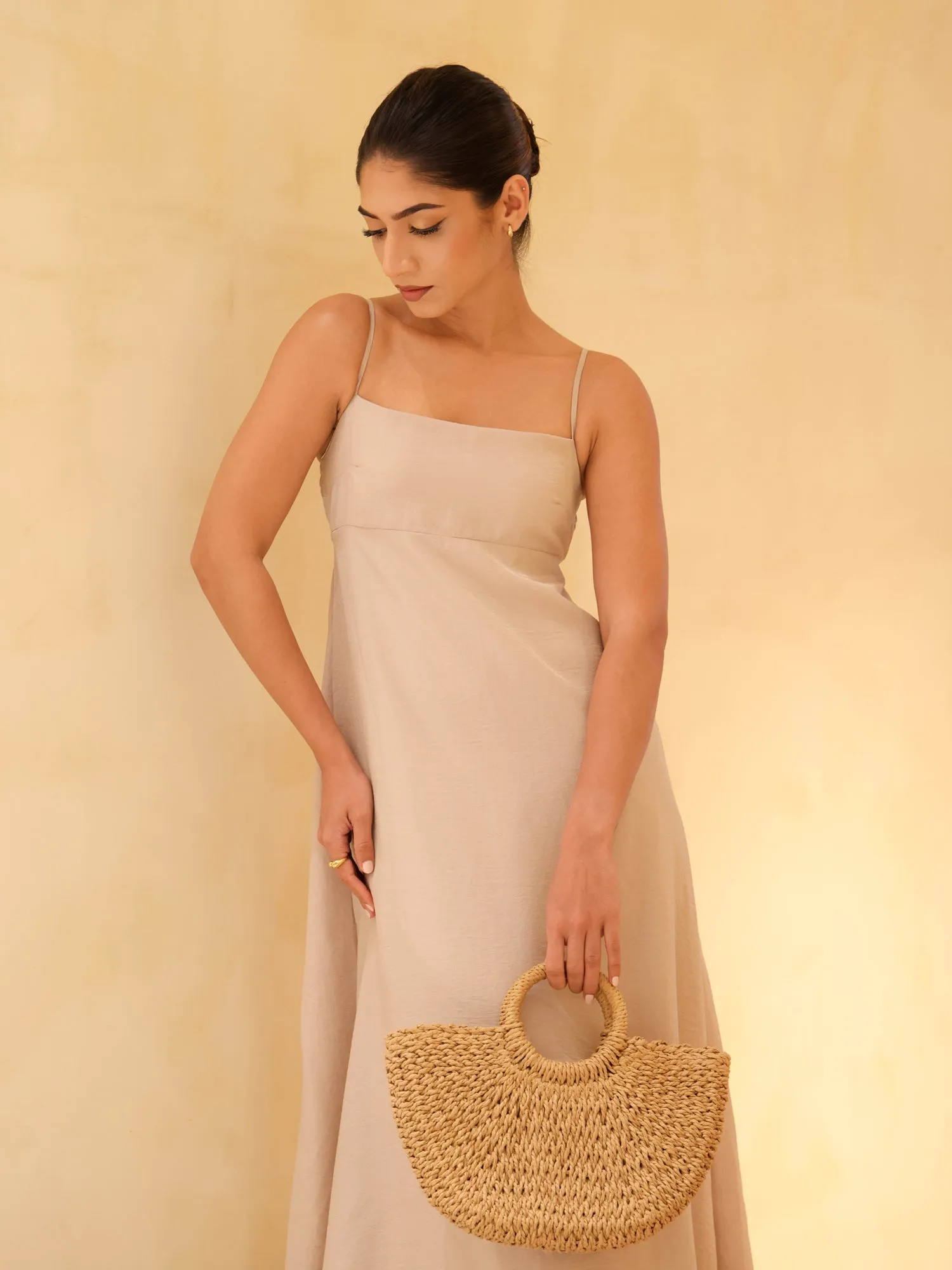 Back Smocked Maxi Dress