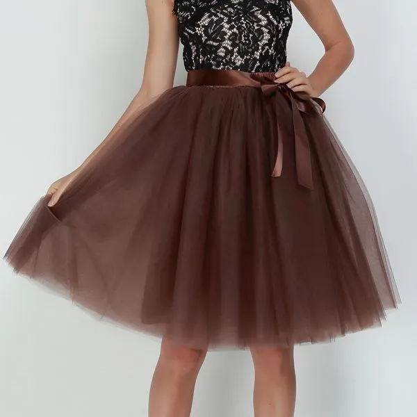 Barbie - Tulle Pleated Tutu Mini Skirts