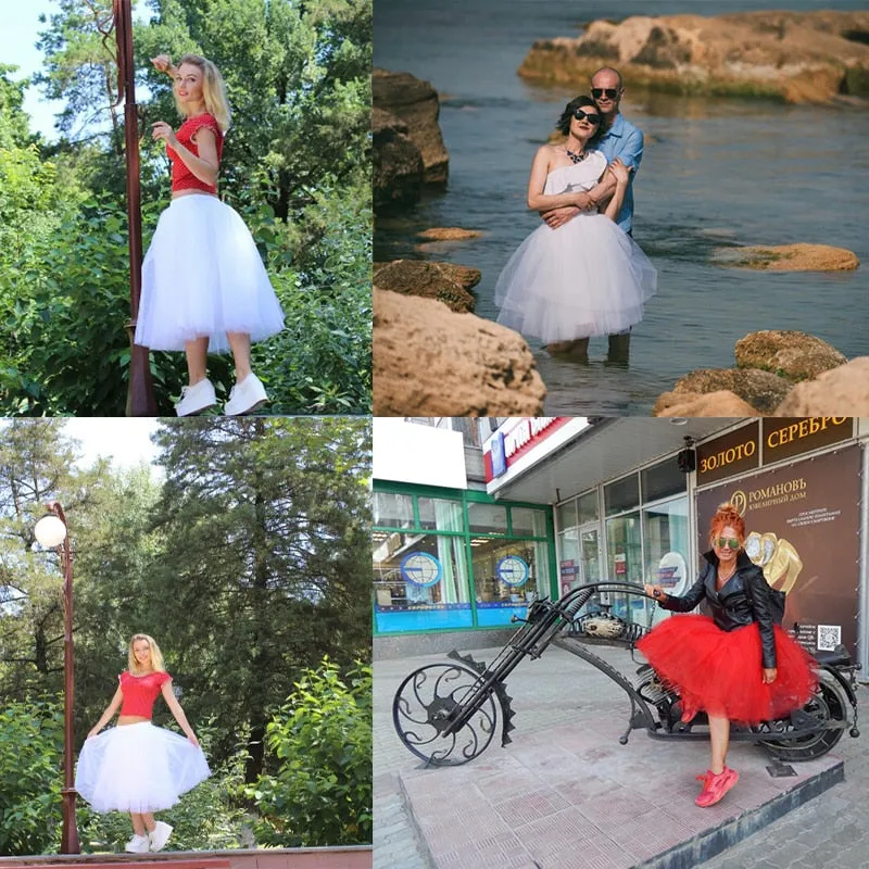 Barbie - Tulle Pleated Tutu Mini Skirts