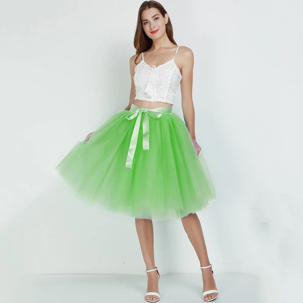 Barbie - Tulle Pleated Tutu Mini Skirts