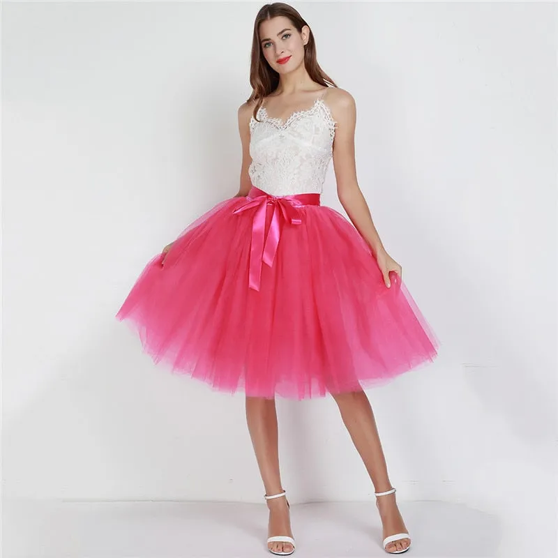 Barbie - Tulle Pleated Tutu Mini Skirts