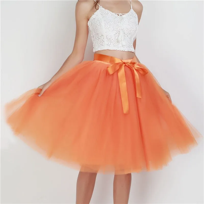 Barbie - Tulle Pleated Tutu Mini Skirts