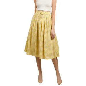 Bella Gingham Skirt