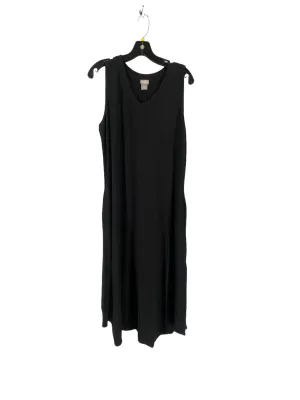 Black Dress Casual Maxi Chicos, Size 2