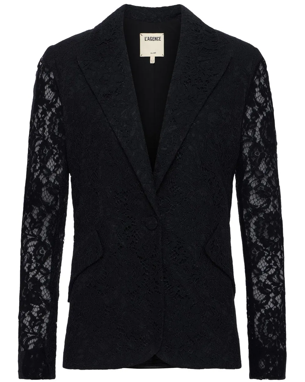 Black Lace Chamberlain Blazer