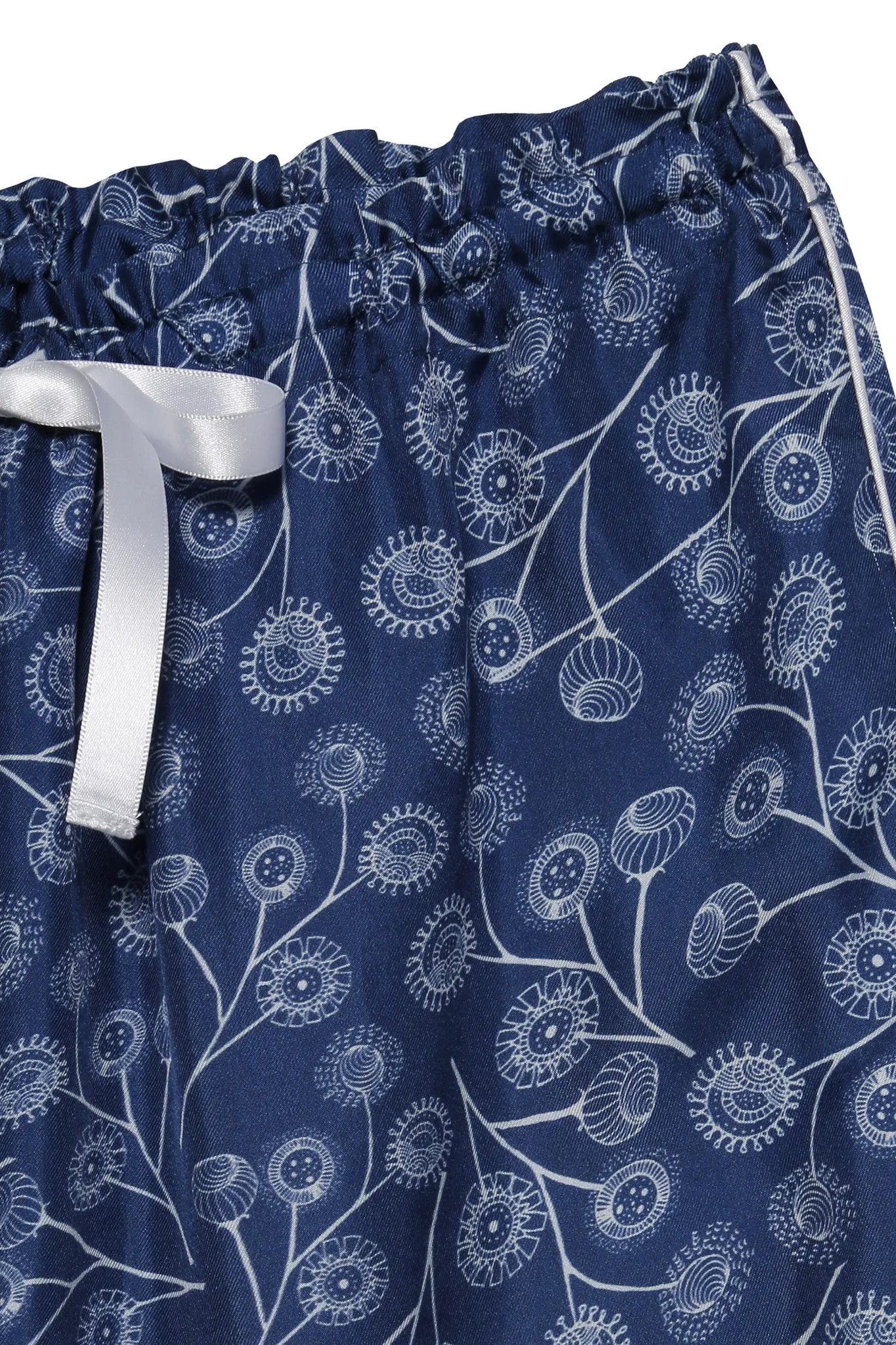 BLAIR TOP & ALLISON PANT SILK PJ SET - DANDELION