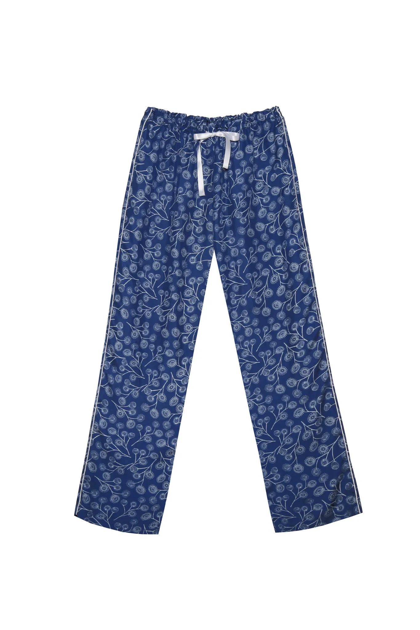 BLAIR TOP & ALLISON PANT SILK PJ SET - DANDELION