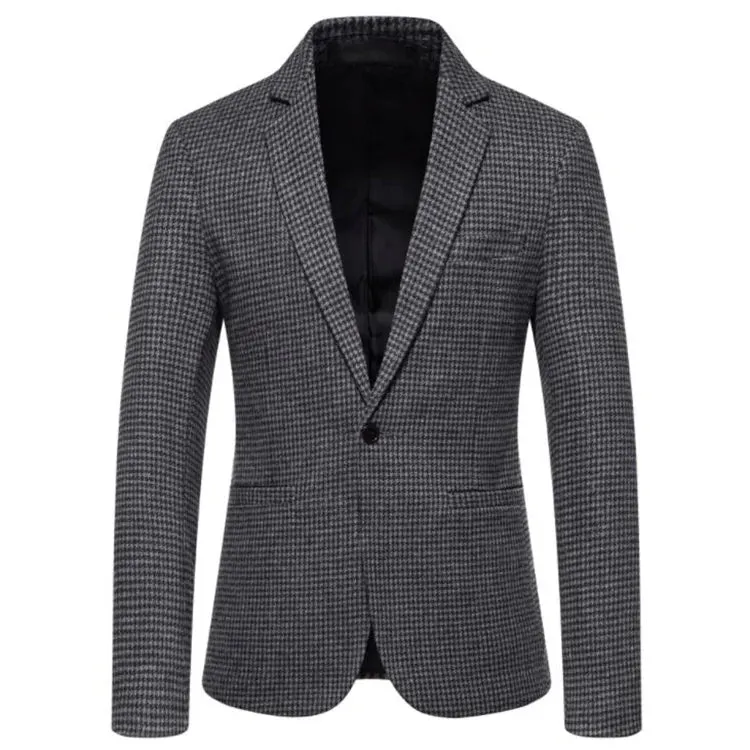Blazers Lapel Collar Pocket Suit Coat