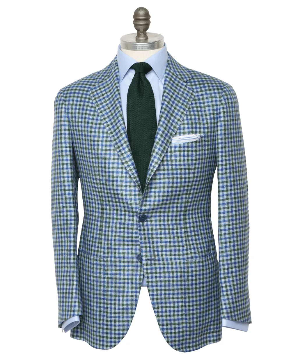 Blue and Green Check Sportcoat
