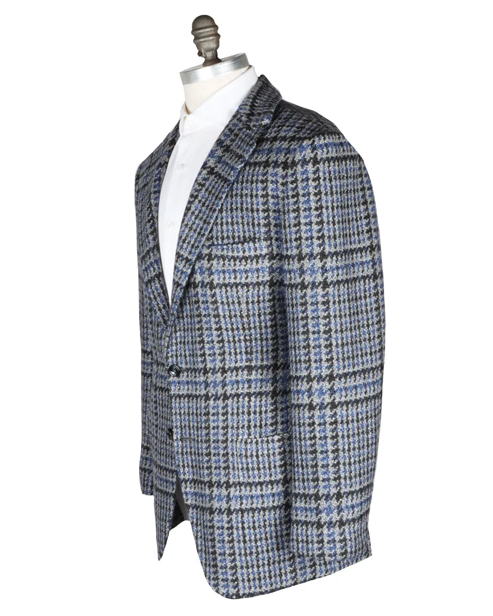Blue Price of Whales Plaid Sportcoat