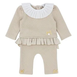 Blues Baby quilted 2 piece set