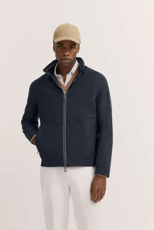 Bomber Jacket in Navy