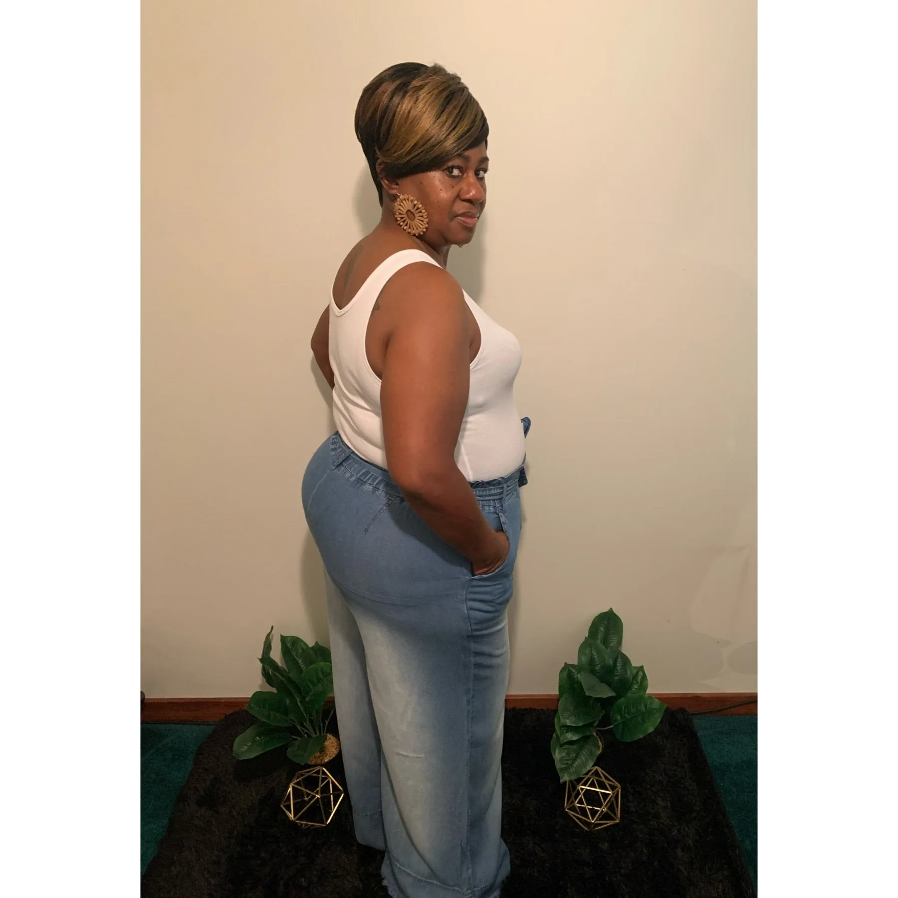 Bray Belted PaperBag Pants