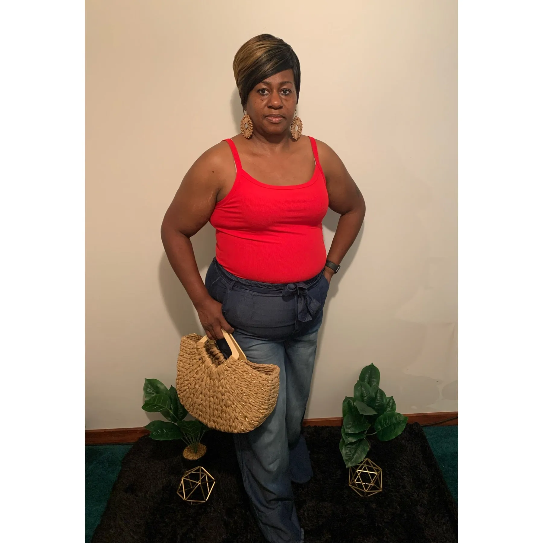 Bray Belted PaperBag Pants