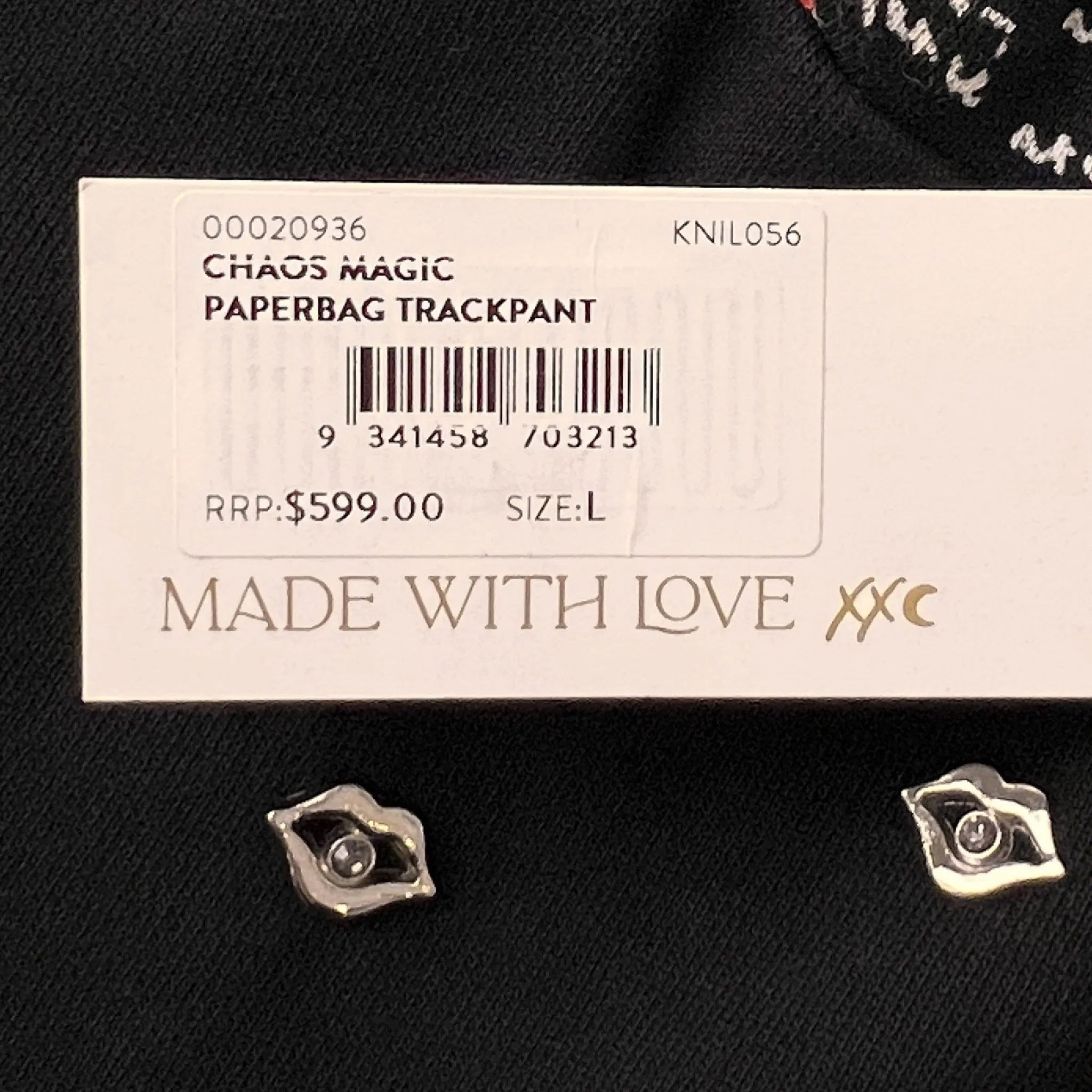 Camilla Chaos Magic Paperbag Trackpants Large ~ AU12-14 [NEW]