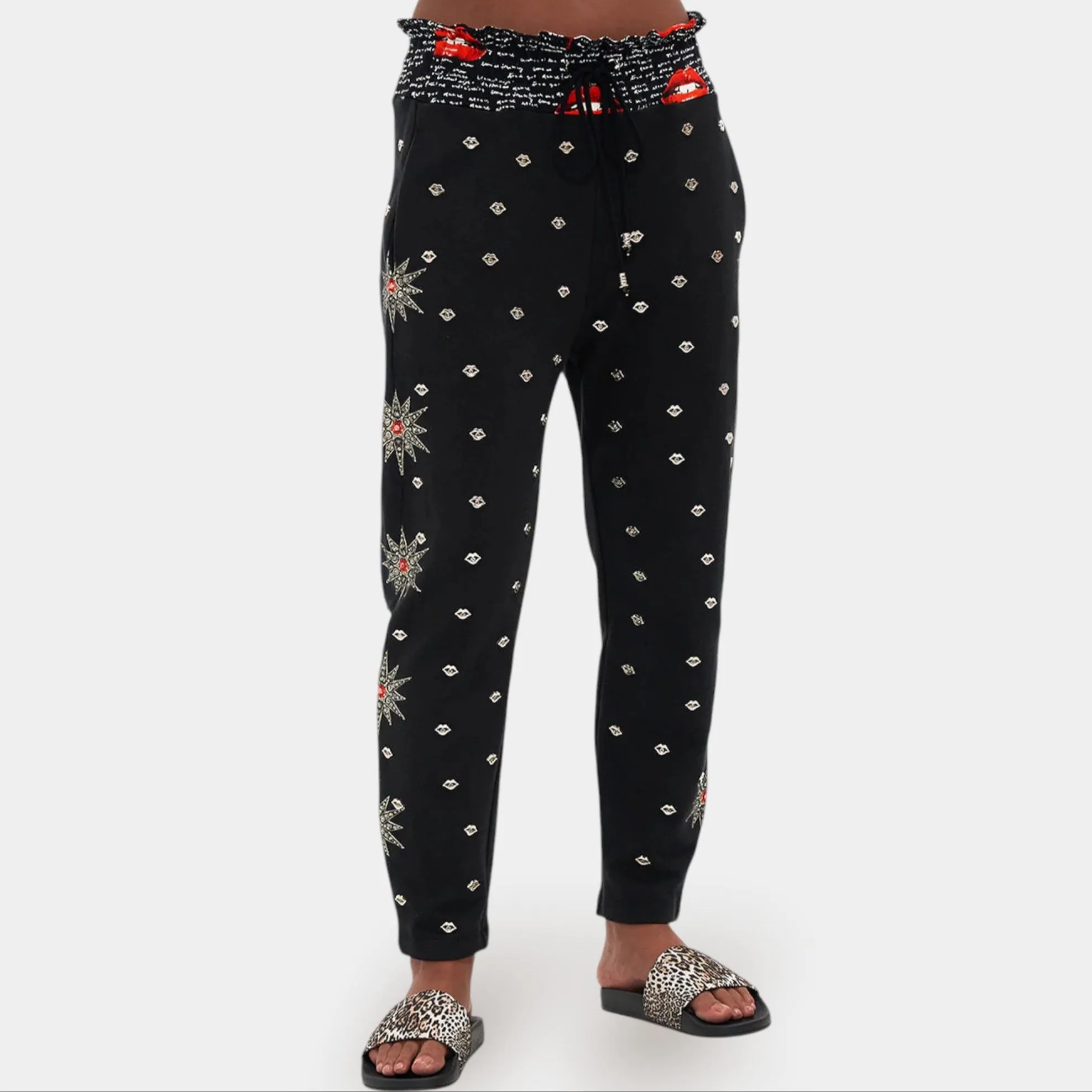 Camilla Chaos Magic Paperbag Trackpants Large ~ AU12-14 [NEW]
