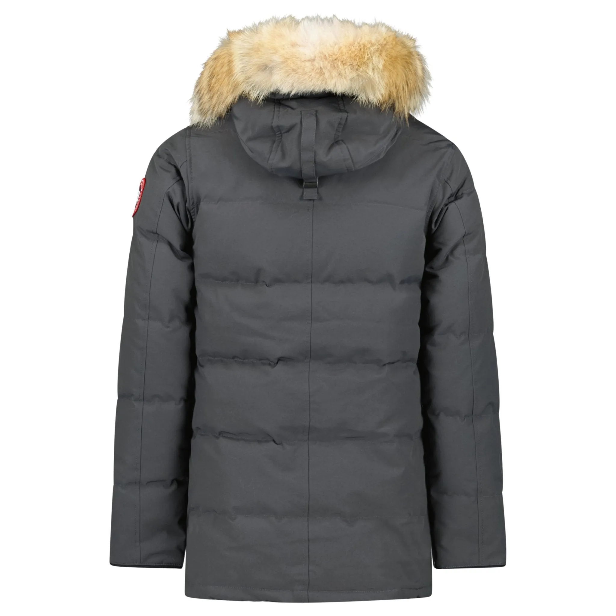 CANADA GOOSE CARSON WITH FUR PARKA JACKET GREY