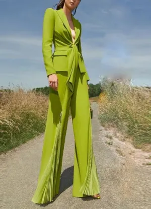Chic Pleats pant suit (Preorder)