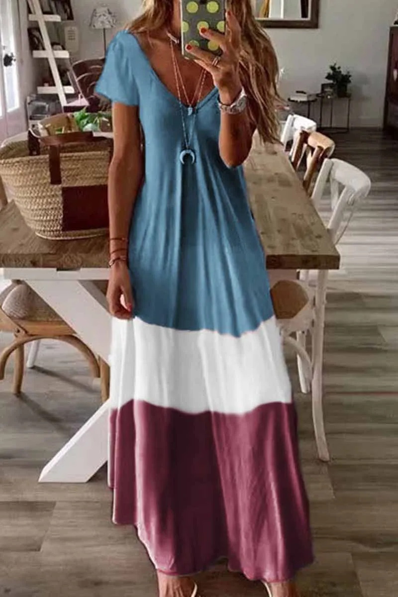 CityHottie V Neck Length Dress
