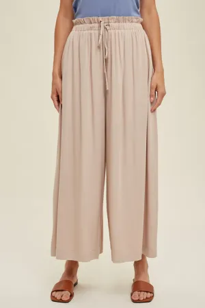Clara Ruched Waist Flow Crop Pant