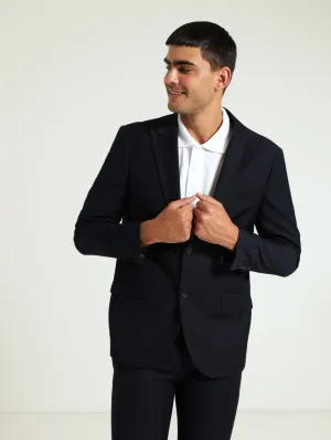 Classic Suit Jacket - Navy