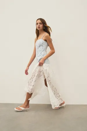 Clover Panelled Maxi Dress