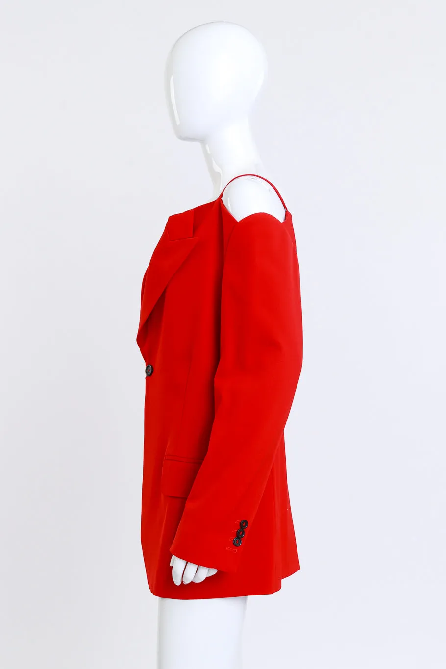 Cold Shoulder Blazer