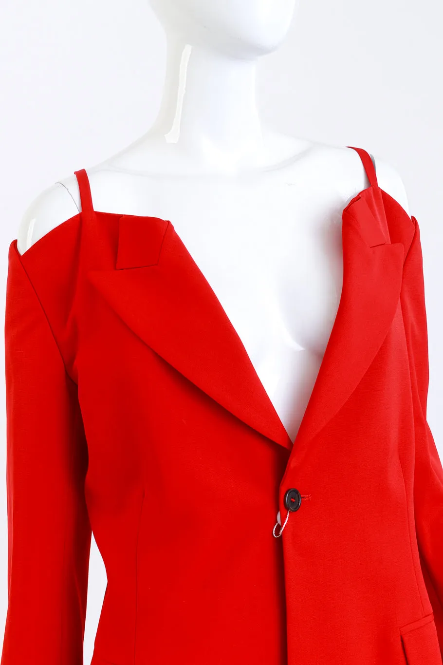 Cold Shoulder Blazer