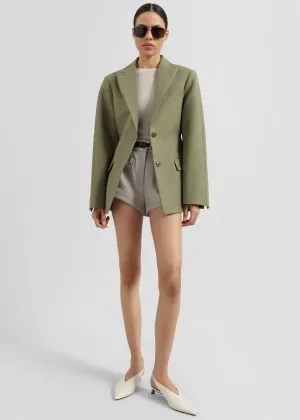 Colette Hourglass Blazer - Khaki