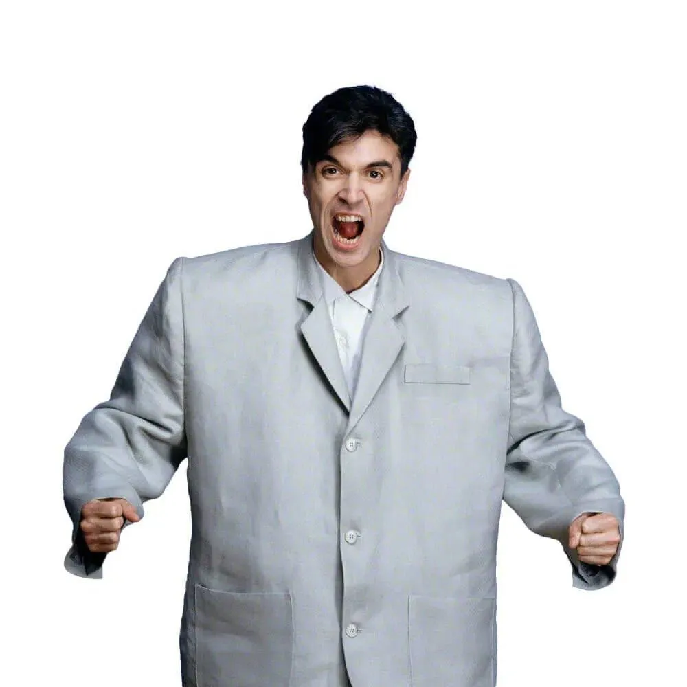 David Byrne Big Suit