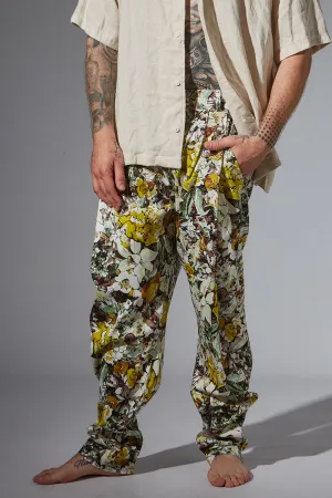 DEEP PLEATED PANTS