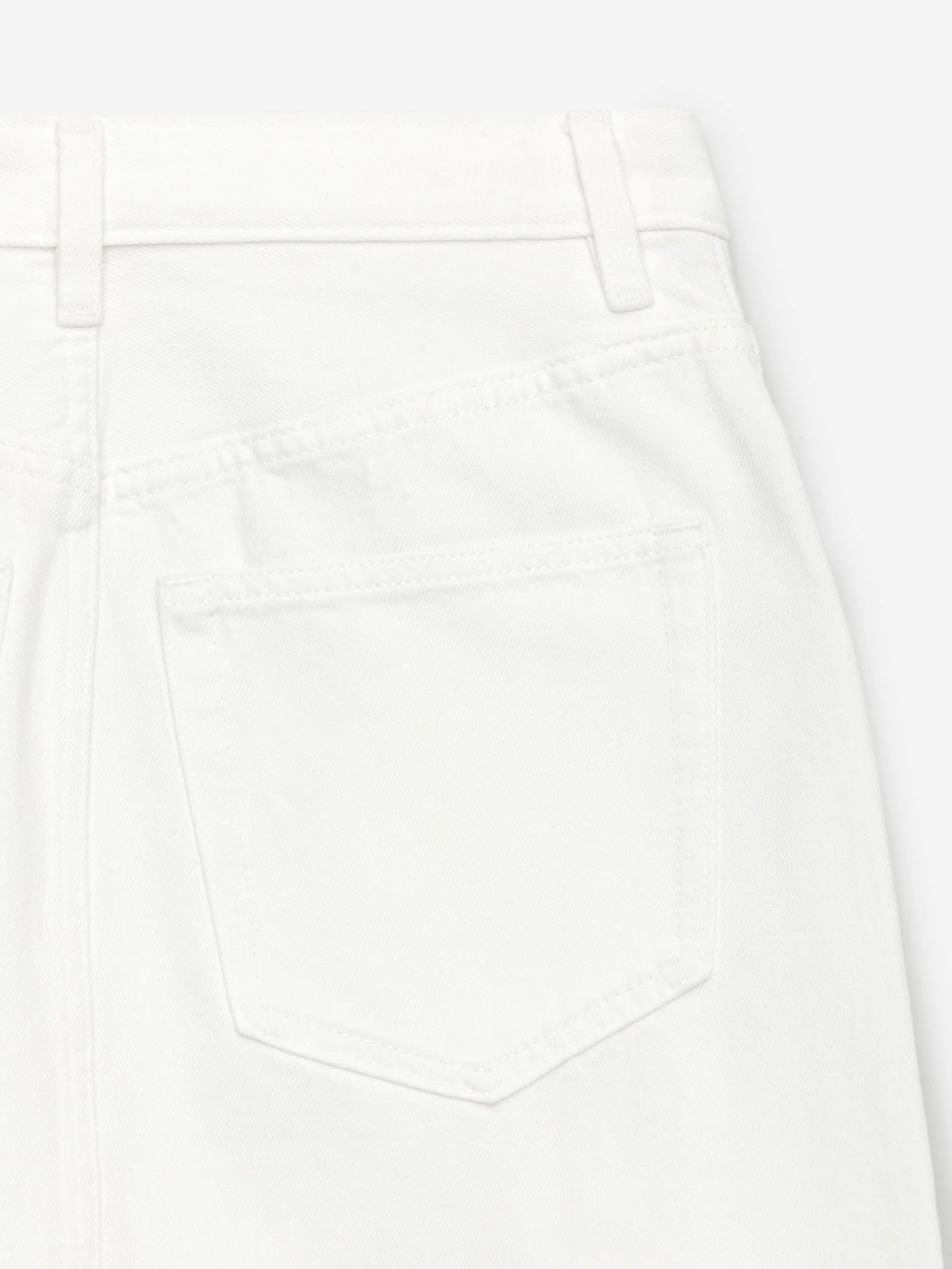 Denim Wrap Skirt
