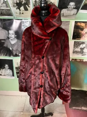 Dennis  Basso Faux Fur, size M. #1702