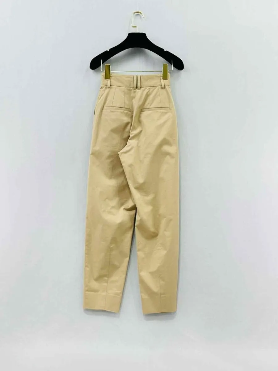 DOLCE & GABBANA High Waisted Beige Pants US0