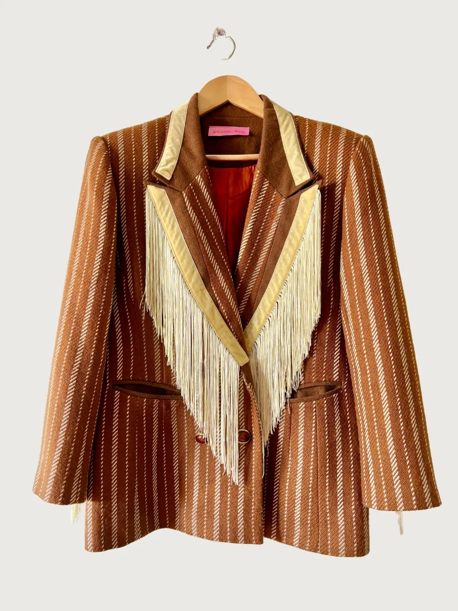 Dolly Blazer in Golden Toddy
