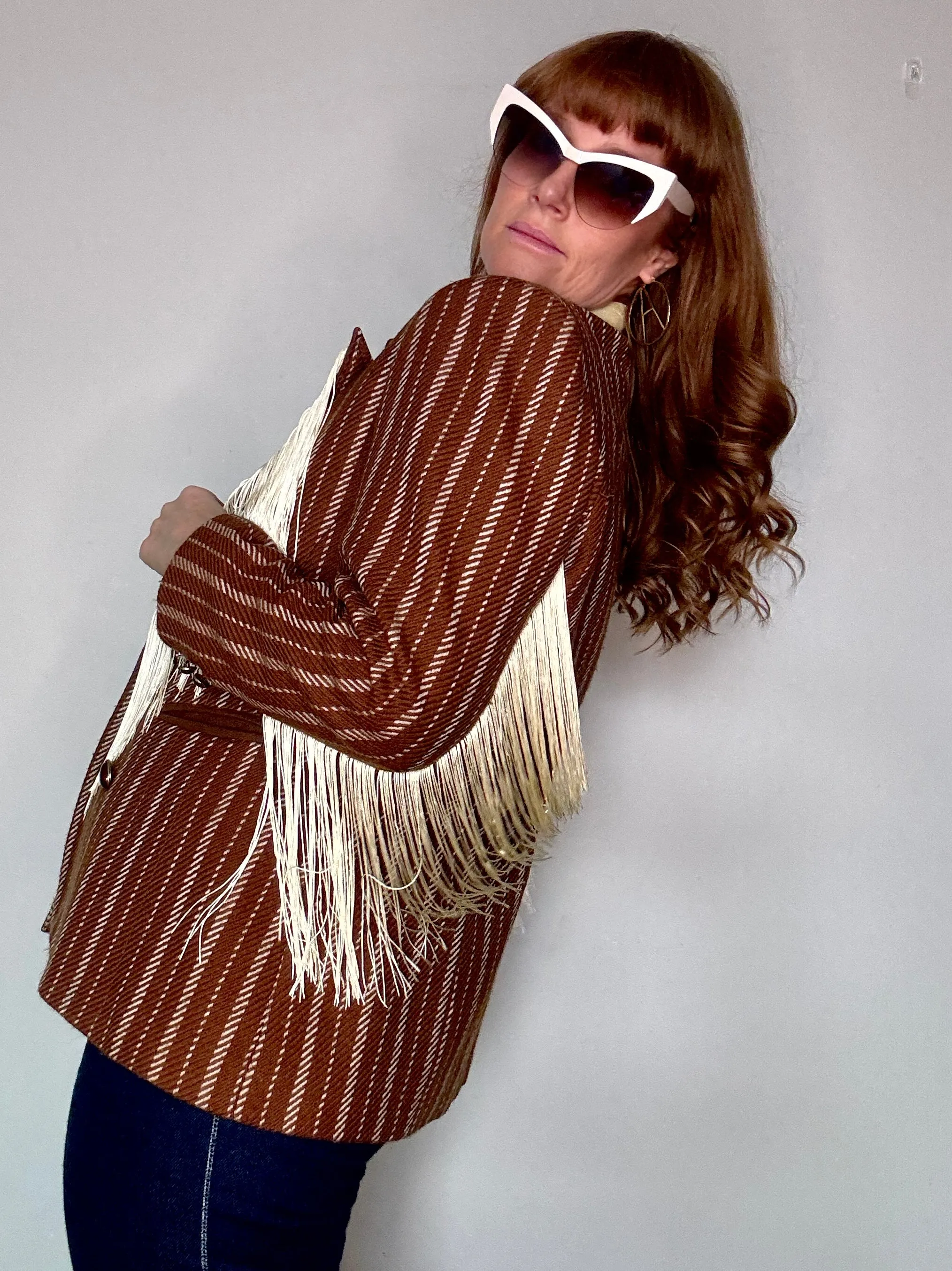 Dolly Blazer in Golden Toddy